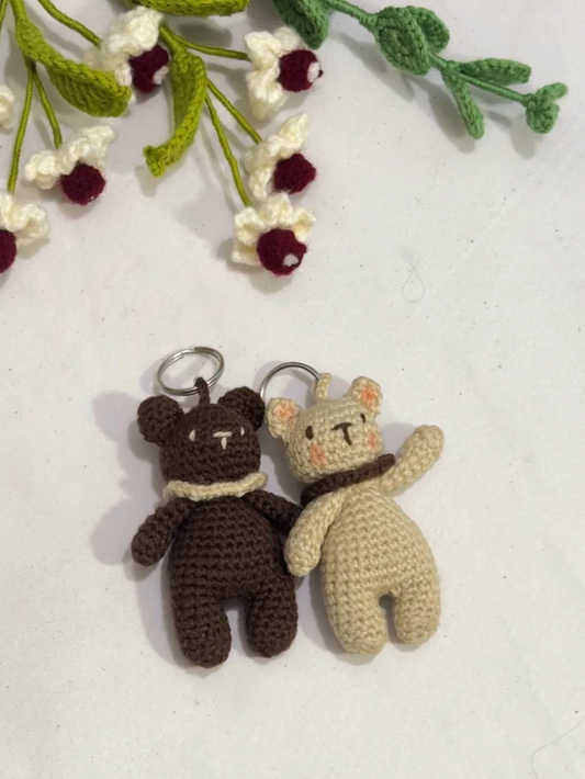 Cocoa & Cream Couple Keychain