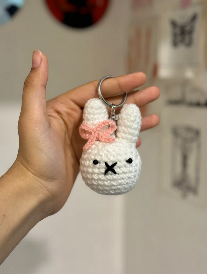 Paw pair keychain