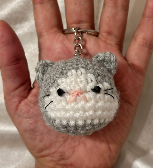 Paw pair keychain